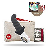 Fun Factory MOODY G5 schwarz Silikon Vibrator für sie klitoris und G-Punkt (Set inkl. tollen Zubehör) Made in Germany