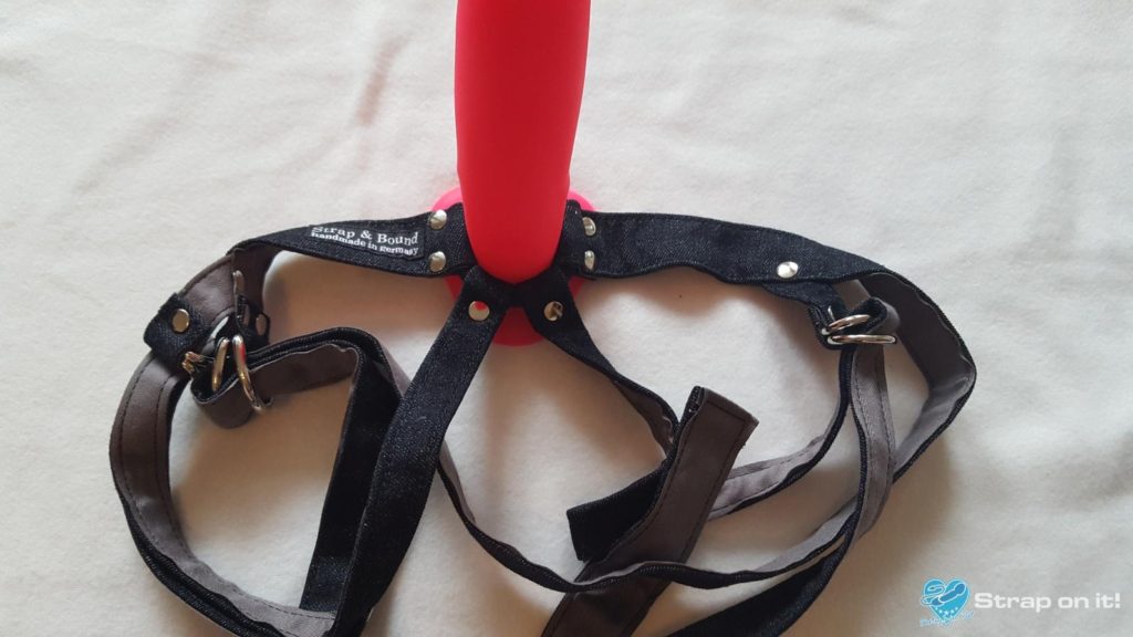 Fun Factory Strapon Harness Strap & Bound: Flexibler Gummiring