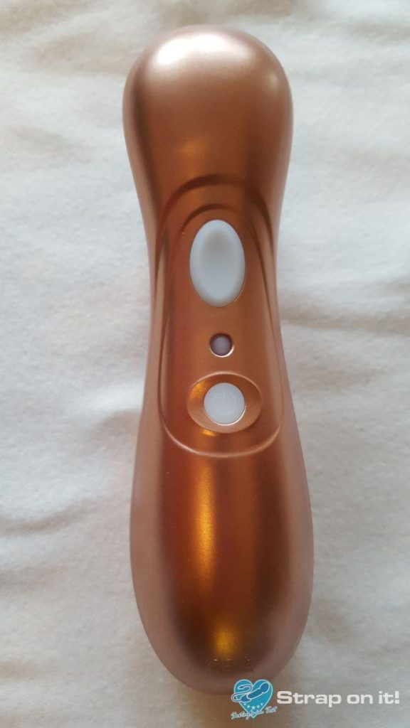 Satisfyer pro 2: Erfahrungen mit dem Druckwellen Vibrator: Bedienpanel