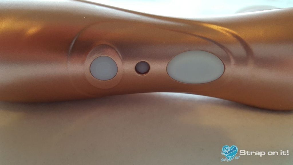 satisfyer pro 2: Erfahrungen mit dem Druckwellen Vibrator: Bedienpanel-im-Detail