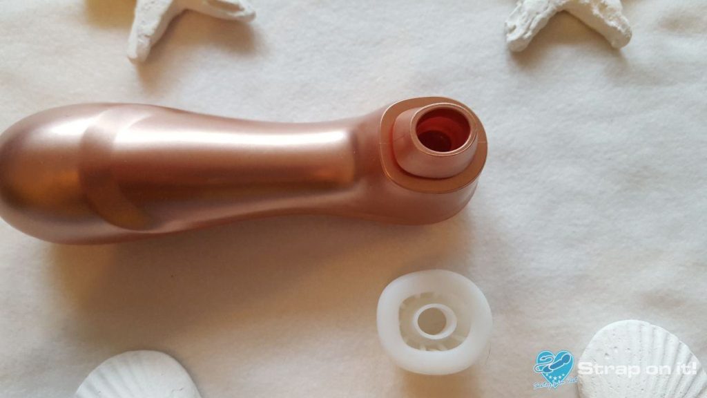 Satisfyer pro 2: Erfahrungen mit dem Druckwellen Vibrator: Stimulationskopf abgenommen