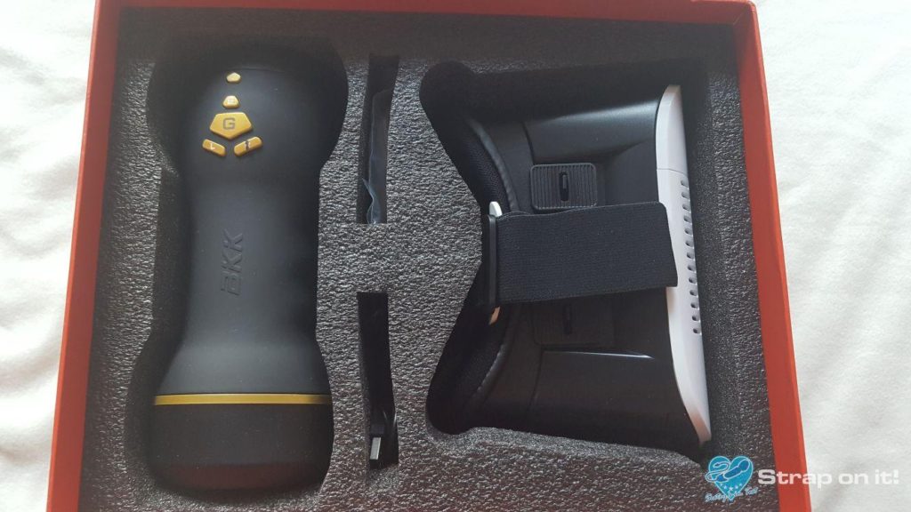 Virtual Reality Porno: BKK Cybersex Cup Verpackung oben
