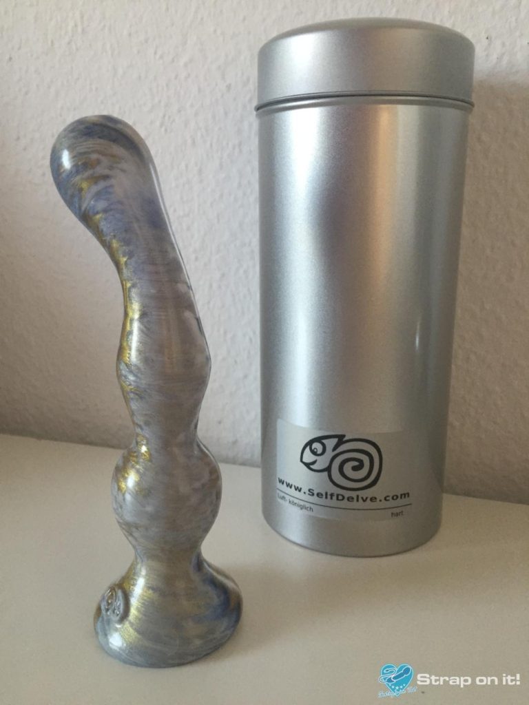 Silikon Dildo SelfDelve Luft: Zusammen mit der Dose.