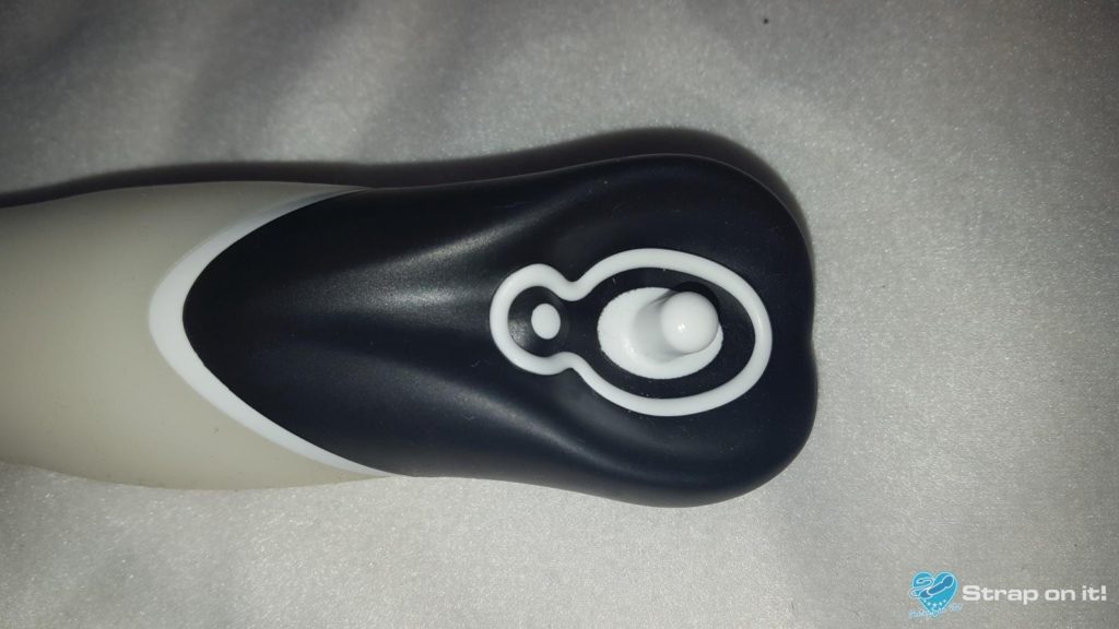 Silikon Vibrator iLyte im Vibrator Test: Das Bedienpanel