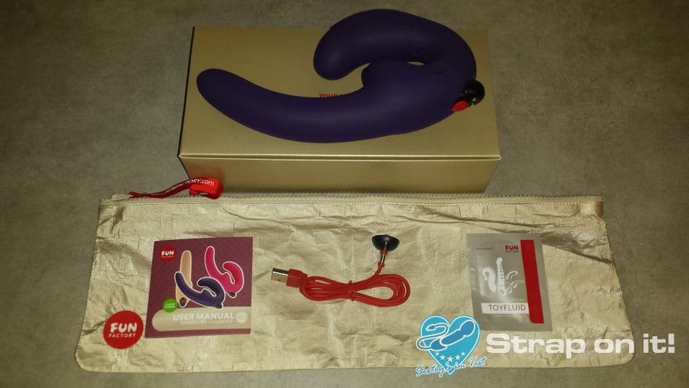 Sharevibe von Fun Factory - Strapless Strapon: Mit dem Zubehör